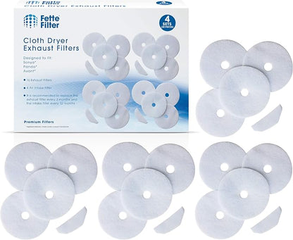 Fette Filter -Premium Material Dryer Exhaust Filters Compatible by Fette+Filter