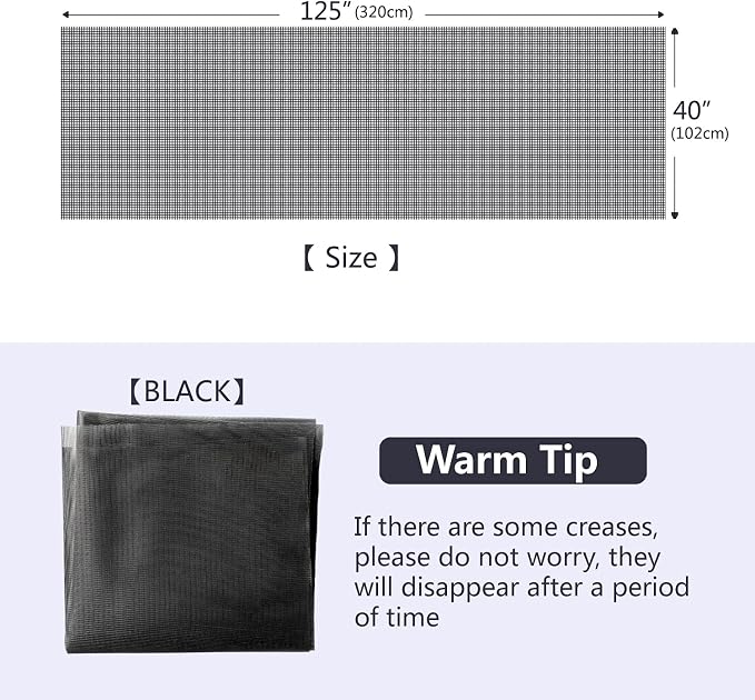 20x20 Mesh Window Screen mesh High Light Transmission, Durable Netting - Image 3