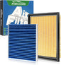Cabin & Engine Air Filter Fit for 2010-2015 Toyota Prius L4 1.8L, Prius Plug-In by Forccord