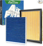 Cabin & Engine Air Filter Fit for Lexus CT200H 2011-2017, NX300H 2015-2019 by Forccord