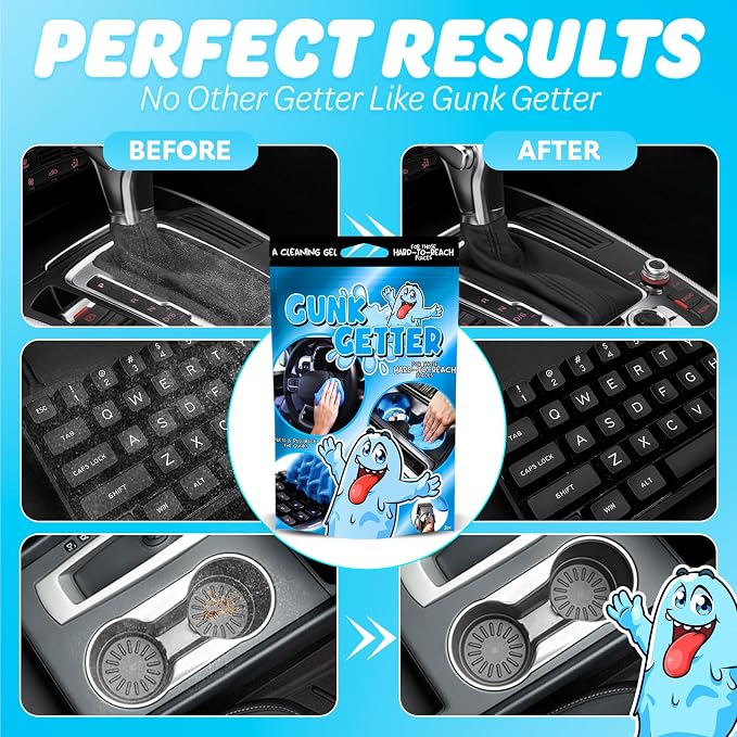 Cleaning Gel for Those Hard to Reach Places, Automotive Cup Holder Electronic - Image 3