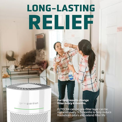 GermGuardian Filter V Toxin Clear HEPA Genuine Air Purifier Replacement Filter - Image 2