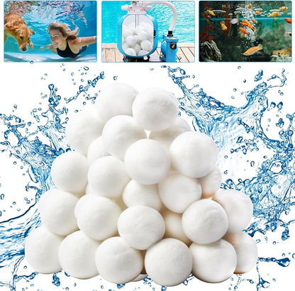 3.1 Lbs Pool Filter Balls Eco-Friendly Fiber Filter Media by Maturead