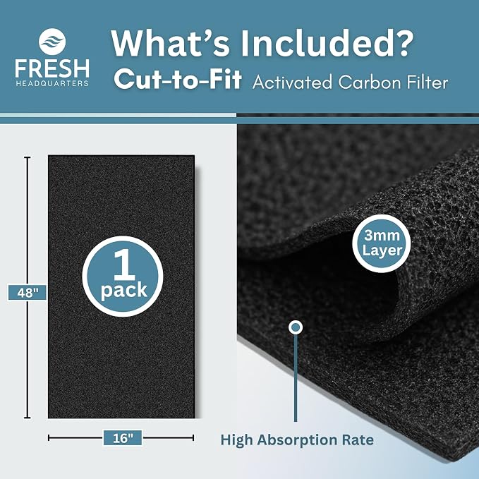 Activated Carbon Filter Pad - Image 2