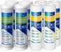 4 Standard Coconut Shell Block Carbon & 4 Four Layers of Filtration by Ronaqua