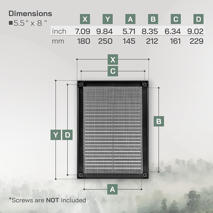 Vent Systems 5.5" x 8" Inch - Image 2