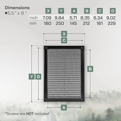 Vent Systems 5.5" x 8" Inch - Image 2