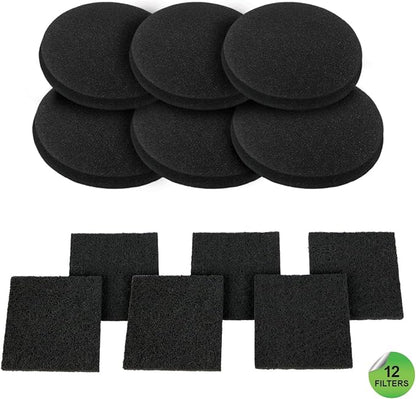 12 Pieces Counter Top Activated Carbon Compost Bin Filters - Image 9