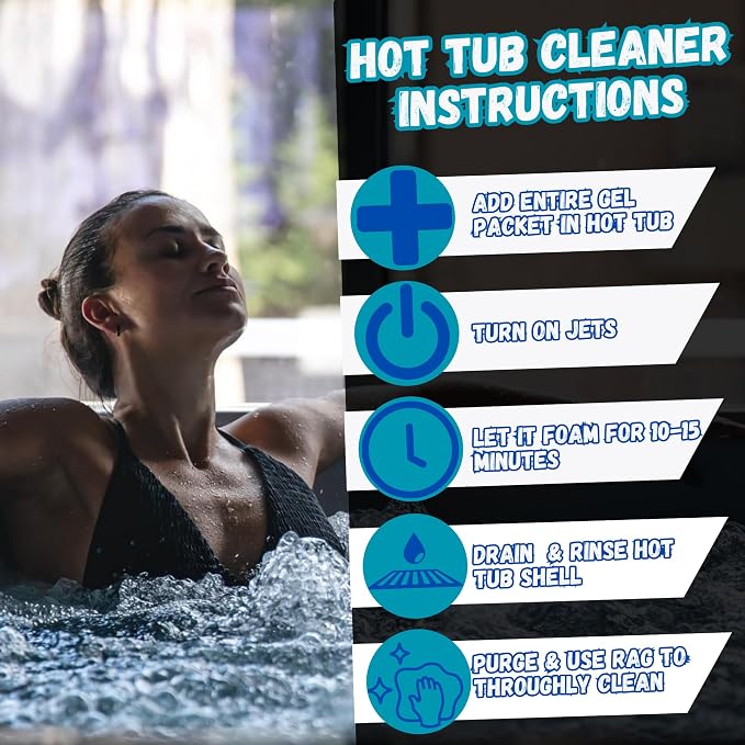 Ahh-Some - Hot Tub Cleaner & Purge Packet | Clean Pipes, Jet Line & Jets Gunk - Image 4