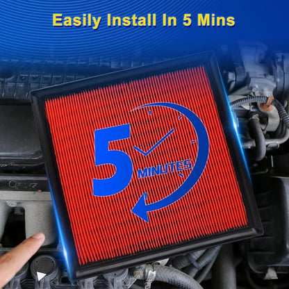 Cabin & Engine Air Filter Kit for 2019-2025 RAV4 2.5L - Image 7