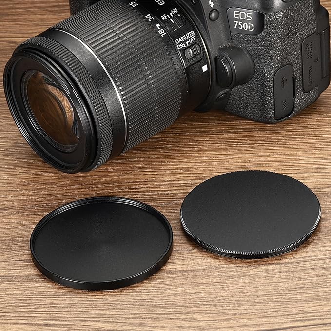 PATIKIL 62mm Lens Cap, Camera Lens Cap Cover Universal Lens Filter Stack Cap - Image 5