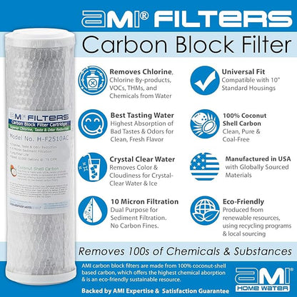 APPLIED MEMBRANES INC. AMI Reverse Osmosis Filter Replacement | Pre Filter Set | - Image 4