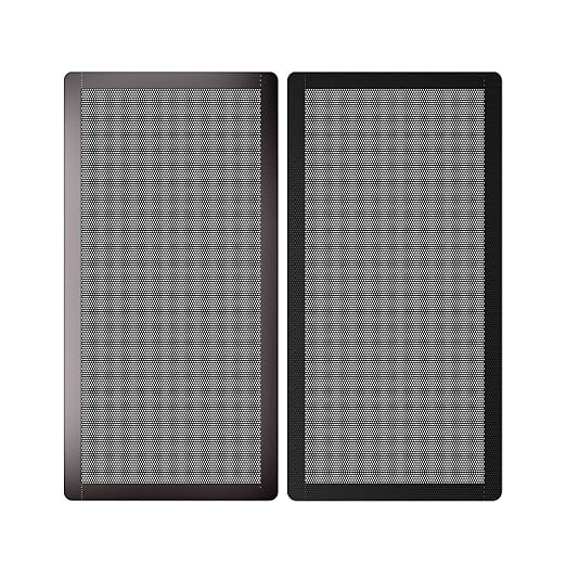 120mm Fan Filter, HFEIX Computer Case Dustproof Magnetic Frame Mesh Black 2Pack by HFEIX