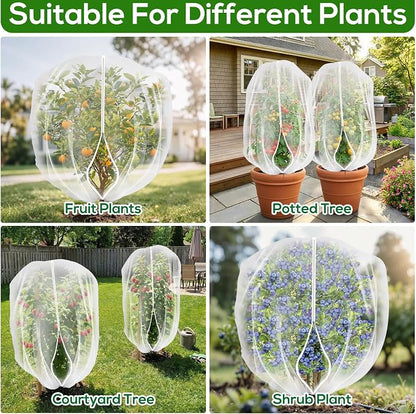 2PCS 4 x 5 ft Fruit Tree Netting Cover - Image 8