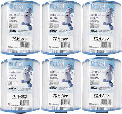 Unicel 7CH-322 32 Square Foot Media Replacement Hot Tub Spa Filter Cartridge by Unicel