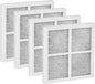 4 Pack Refrigerator Air Filter Replacement, Compatible by Guarm