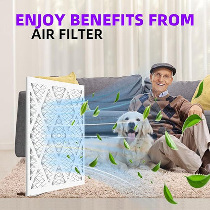 16 3/8x21 1/2x1 MERV 13 Pleated Air Filter MPR 1900 & FPR 10, Furnace Air - Image 5