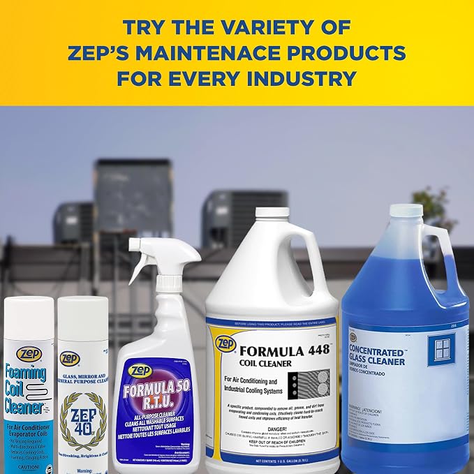 Zep Foaming Coil Cleaner - 20 oz - 20201 - Professional Strength Quickly Cleans - Image 6