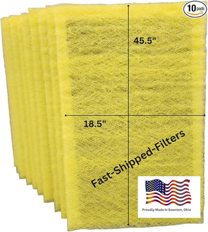 Fast-Shipped-Filters 10 Pack Replacement Filter Pads Compatible by Unknown