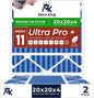 MervKing 20x20x4 Air Filter Actual Size: 19.88" x 19.88" x 4.31" MERV 11 MPR by MervKing