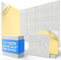 20 Pack Acoustic Panels with Self Adhesive, Soundproof Wall Panels, Square by NEPIS