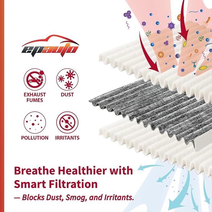 EPAuto CP285 Premium Cabin Air Filter includes Activated Carbon, 3 Packs - Image 5