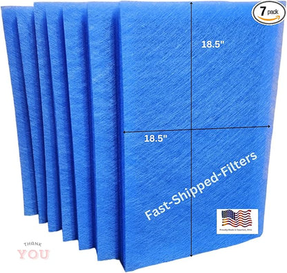 Fast-Shipped-Filters 7 Pack Replacement Filter Pads Compatible by Unknown