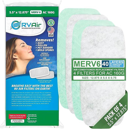AC Filter - Air Conditioner Replacement Filters - RV Air Cleaner - Camper by RVAair