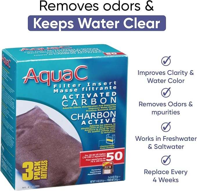 AquaClear 50 HOB Maintenance & Replacement Filter Media Kit, Including Gokul - Image 5