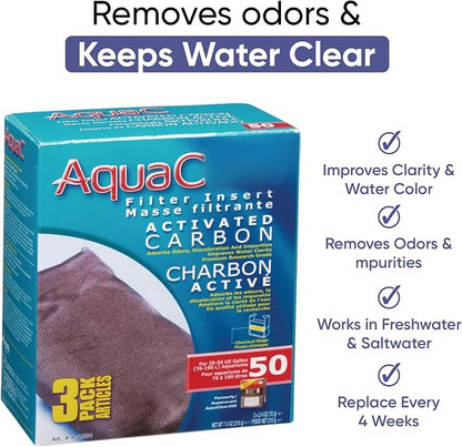 AquaClear 50 HOB Maintenance & Replacement Filter Media Kit, Including Gokul - Image 5
