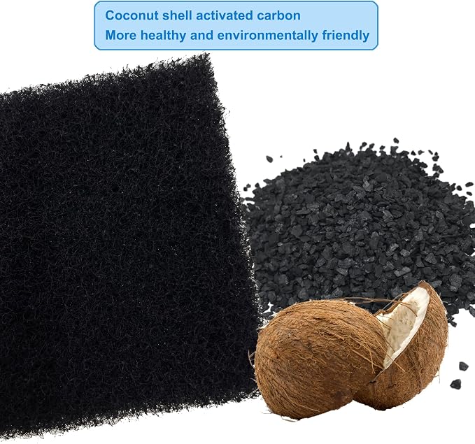 Universal Compost bin Carbon Odor Filter, Activated Odor Control Charcoal Filter - Image 4