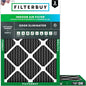 Filterbuy 22x24x1 Air Filter MERV 10 Odor & Allergy Defense by Filterbuy