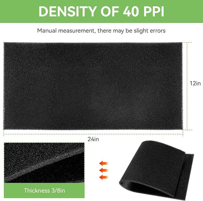 BF-2 Air Filter Foam Sheet Material Universal Filter Foam - Image 2