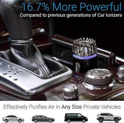 Car Air Purifier Ionizer - 12V Plug-in Ionic Anti-Microbial Car Deodorizer - - Image 4
