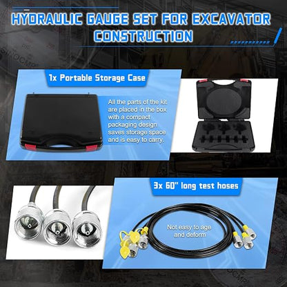 SINOCMP Hydraulic Pressure Test Kit - Image 4