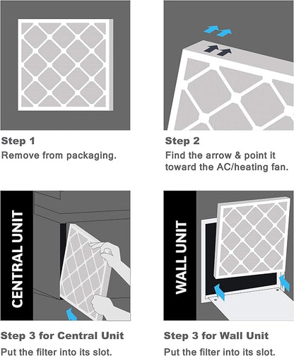 Aerostar 10x20x1 MERV 11, Pleated Air Filter, Box of 6, Made in the USA - Image 5