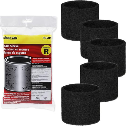 Shop-Vac 90585 Foam Sleeve Filter Replacements by Shop-Vac
