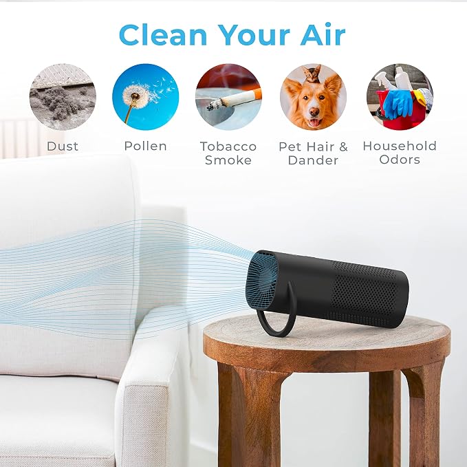 Pure Enrichment PureZone Mini Portable Air Purifier - Image 4