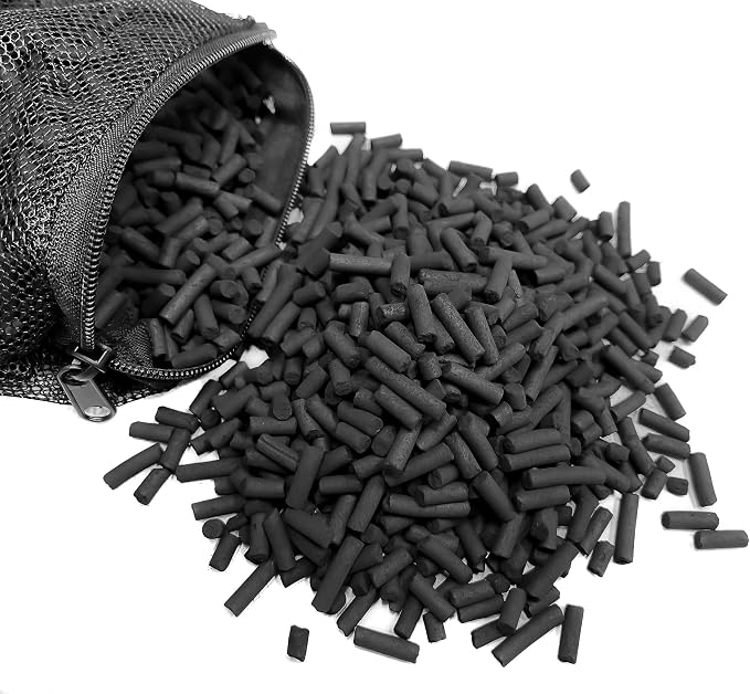 Wave Point 10 lbs Premium Virgin Activated Carbon Charcoal Pellets in Media Bags - Image 3