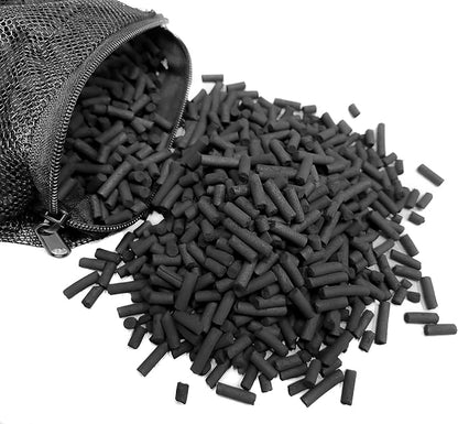Wave Point 10 lbs Premium Virgin Activated Carbon Charcoal Pellets in Media Bags - Image 3