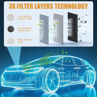 Engine Air Filter 17220-5BA-A00 Compatible - Image 3