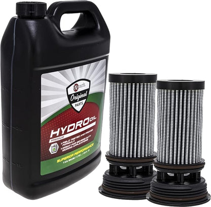 Exmark Hydraulic Oil 1 Gallon and Filter Kit Lazer Z AS E S X Z Series Next - Image 2