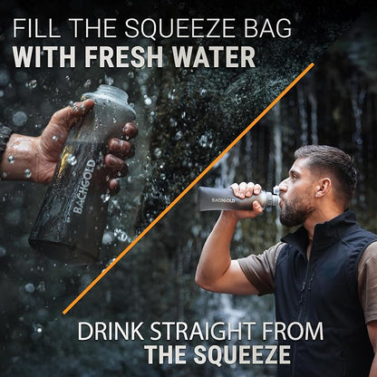Squeeze Water Filter Camping - Image 2