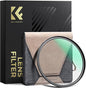 K&F CONCEPT 82mm Black Diffusion 1/8 Filter Mist Cinematic Effect Black by KFCONCEPT