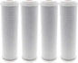 Tier1 10 Micron 10 Inch x 2.5 Inch | 4-Pack Whole House Carbon Block Water by Tier1