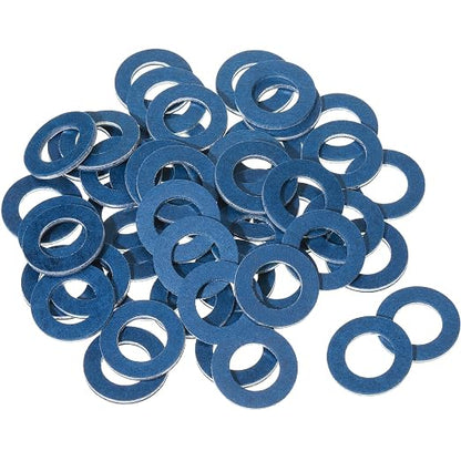 Mudder 30 Pieces Aluminum Engine Transmission Fluid Oil Crush Washers Drain by Mudder