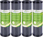AQUALINK CTO10, 1 Micron 2.5" x 10" Whole House Carbon Water Filter Cartridge by AQUALINK