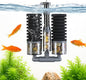 Dual Sponge Aquarium Filter, Air-Powered, 10–20 Gal – Ultra-Quiet Bio-Sponge by FKSC