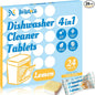 Dishwasher Cleaner Tablets Deodorizer Pods-24 Pack Deep Cleaning Dish Washer by BrightenYourLife