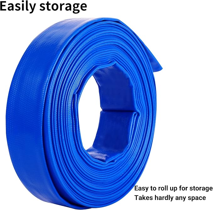 1-1/4" x 100 FT Pool Backwash Hose, - Image 6